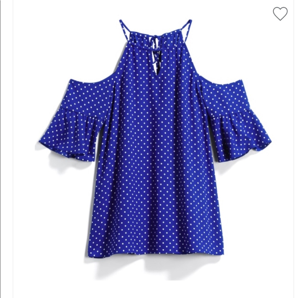 41 Hawthorn (Stitch Fix) Cold Shoulder Keyhole Top